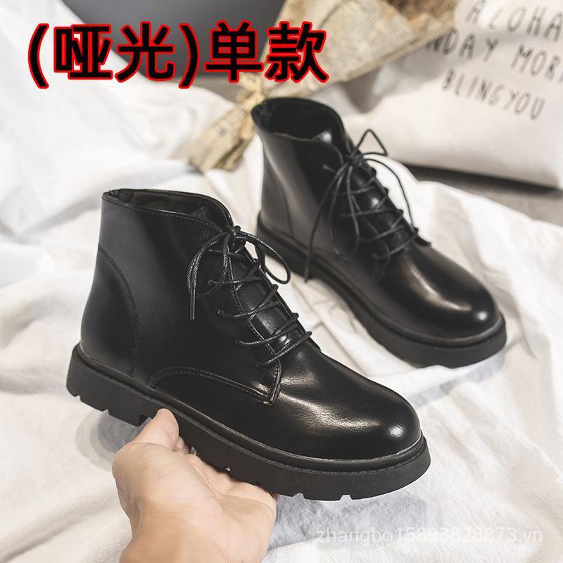 DR. MARTENS Giày Bốt Da Cổ Cao Thời Trang Cho Nữ Djp2 2019