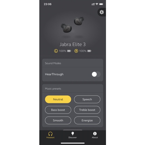 Tai nghe true wireless jabra elite 3 likenew chính hãng