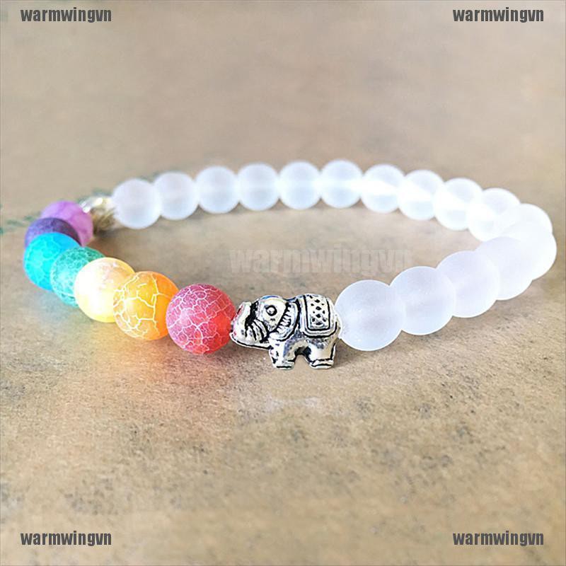 Vòng Tay Chuỗi Hạt Mala 7 Màu Thời Trang