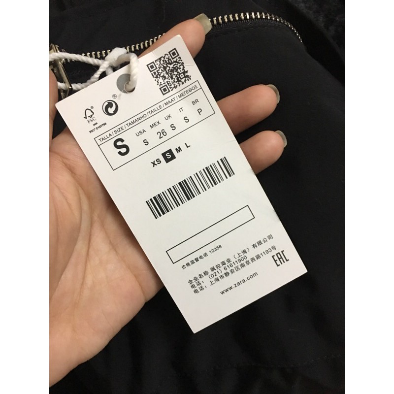 Áo parka Zara auth tuồn