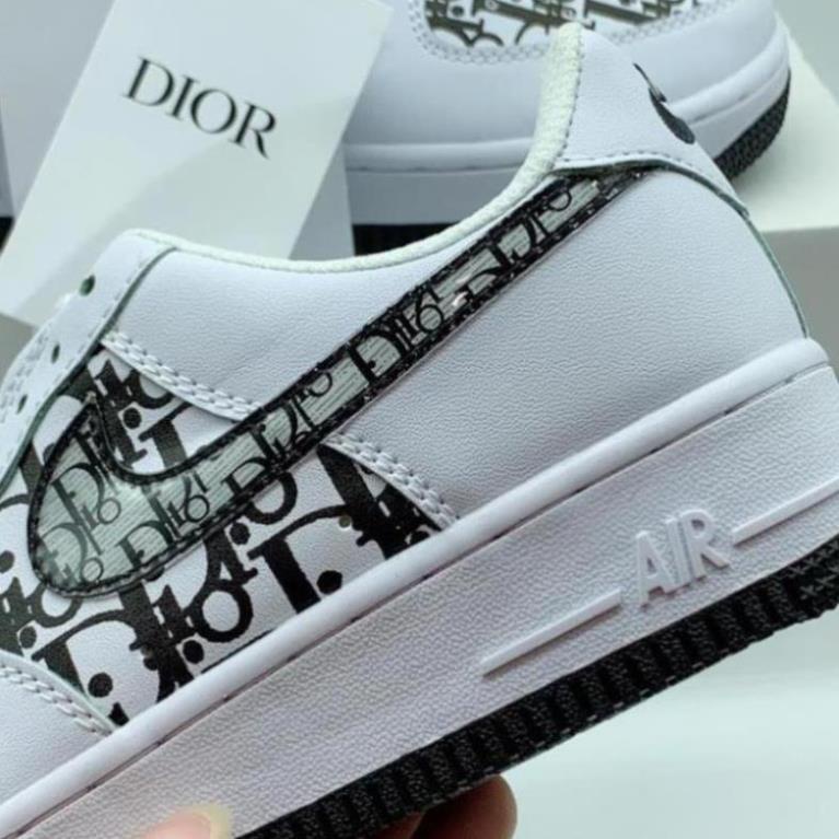 Giày AF1 TRẮNG đế đen xám,kiểu dáng force 1 thể thao sneaker hot trend,đi học,tập gym,chạy bộ | BigBuy360 - bigbuy360.vn