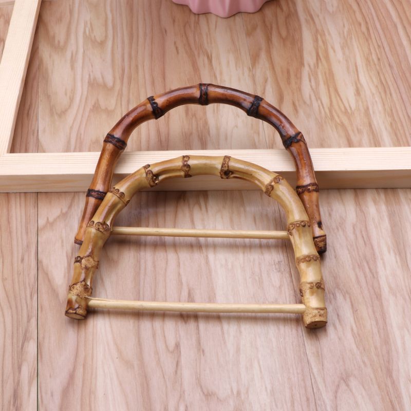Tay Cầm Túi Xách Bằng Tre Hình Chữ D DIY