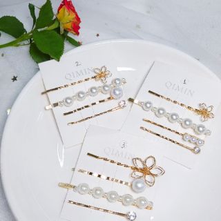 Set kẹp tóc ngọc nhiều mẫu mã