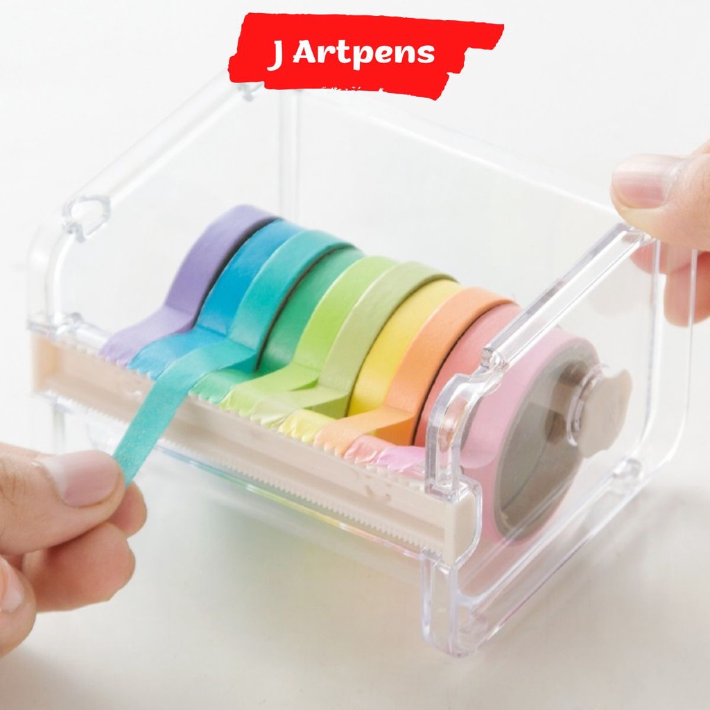 Hộp Cắt Băng Keo Washi Tape Tiện Lợi