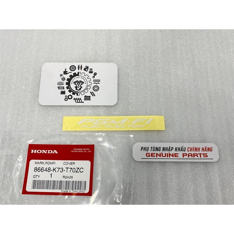 Tem PGM FI WAVE 125i 2019 chính hãng Honda Thailand