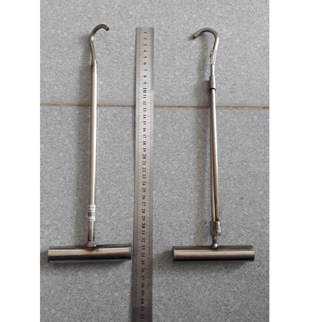 Móc kéo ky, cây móc ky nhựa kéo hàng hóa Inox     chuyên dụng