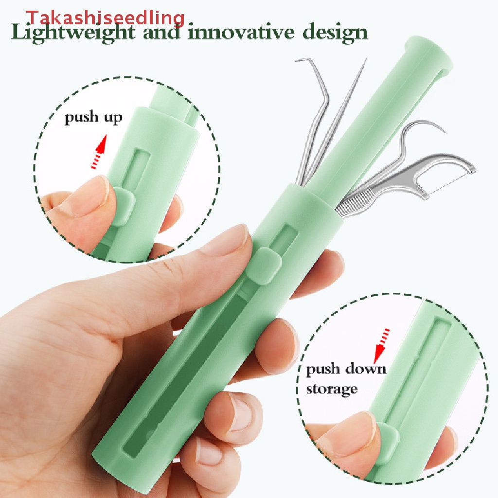 Bộ Dụng Cụ Tăm Xỉa Răng Bằng Inox Chuyên Dụng