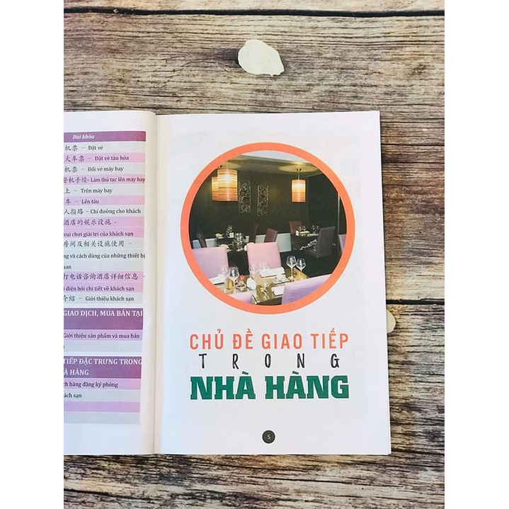 Sách - Hội thoại giao tiếp tiếng Trung ngành du lịch khách sạn + DVD tài liệu