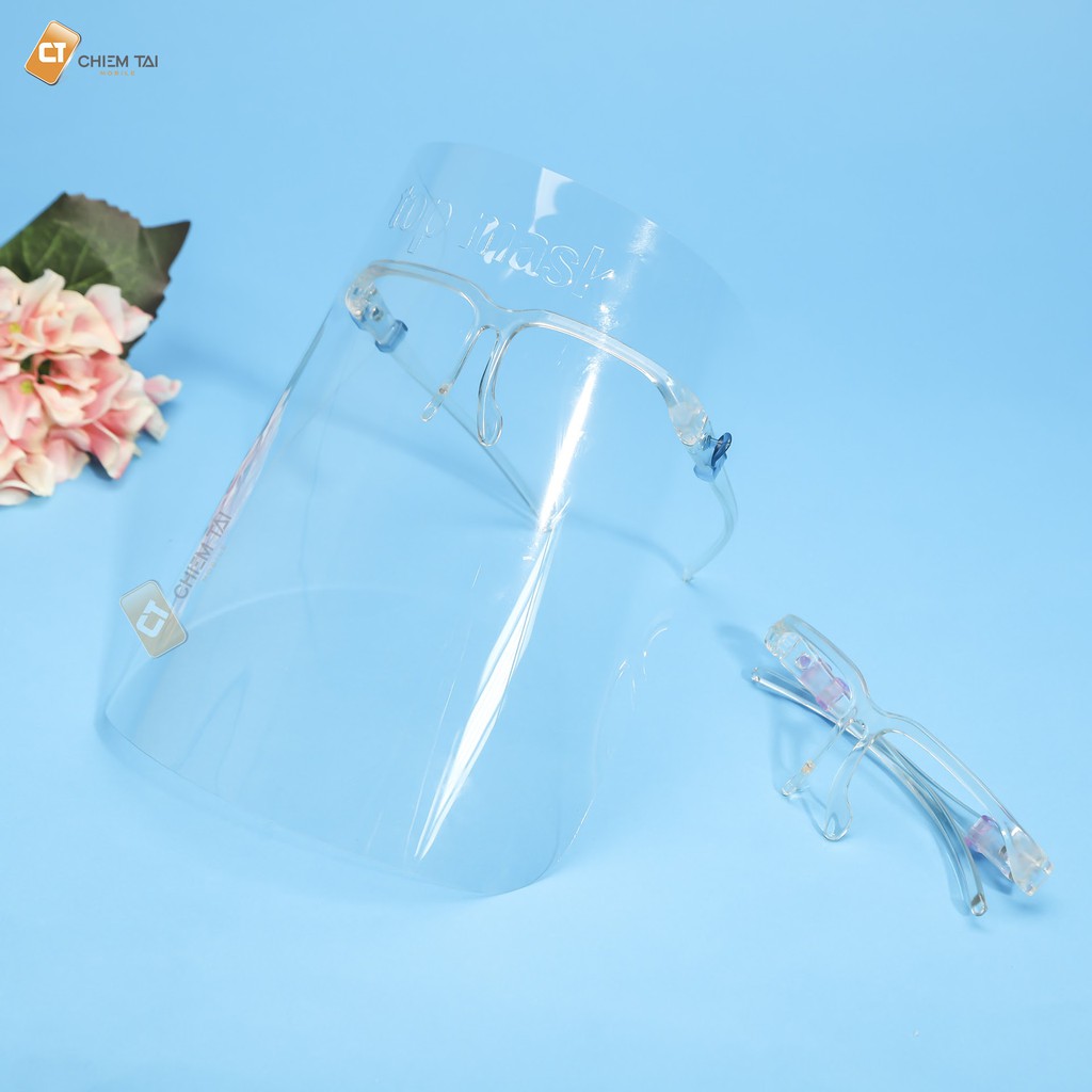 Tấm kính che mặt trong suốt Top Mask | BigBuy360 - bigbuy360.vn