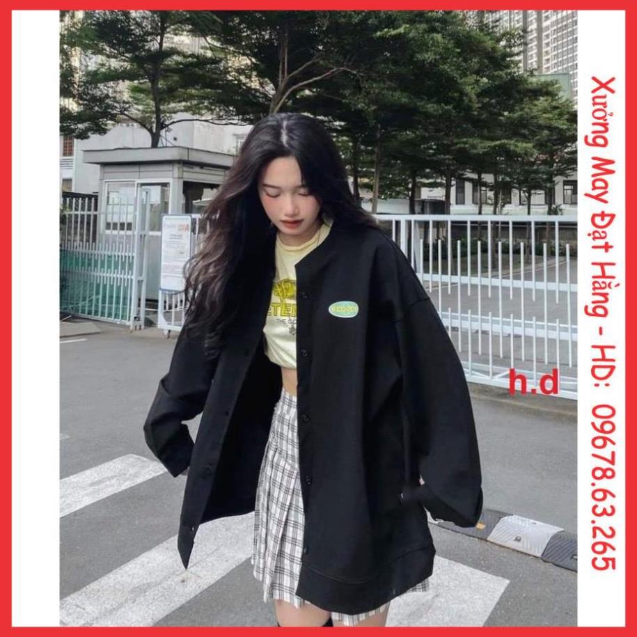 Áo khoác cadigan in chữ Regod form rộng rãi phong cách unisex Hàn quốc giá rẻ tận xưởng<3