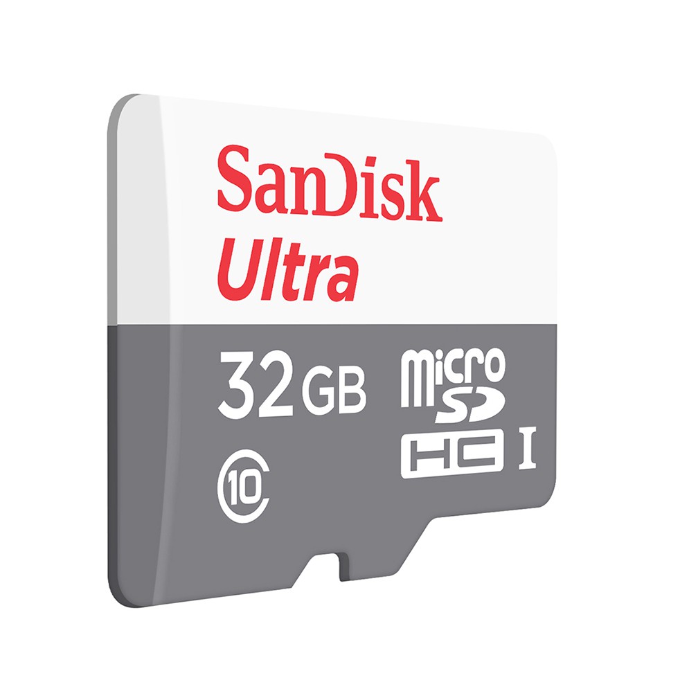 Thẻ nhớ microSDHC SanDisk Ultra 32GB upto 80MB/S 533x tặng đèn LED USB- Hãng phân phối chính thức