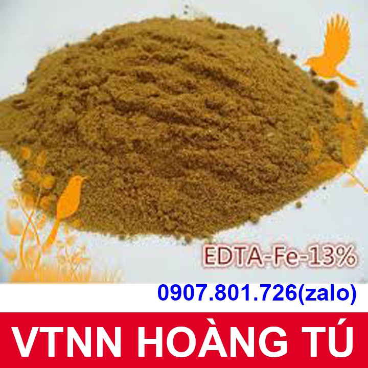 GÓI 500 G - Vi lượng Sắt Chelate (Fe-EDTA-13) VTNN HOÀNG TÚ