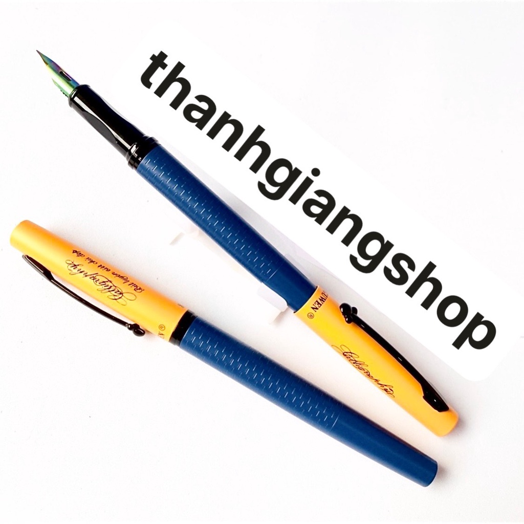Bút máy 876 ngòi Lá Tre Calligraphy, Bút mực Chuyên Luyện Chữ Thanh Đậm