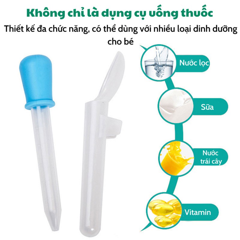 Bộ dụng cụ bón thuốc đa năng cho bé