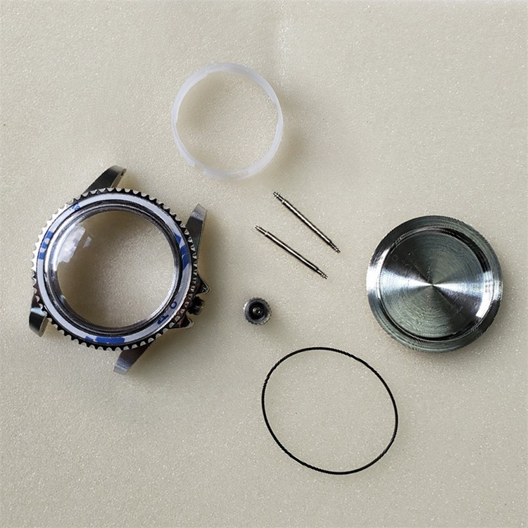 Khung Bằng Thép Không Gỉ Chất Lượng Cao Chống Nước Cho Đồng Hồ Miyota 8215 8200 Ming Zhu 2813 39.5mm