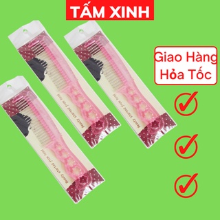 Lược chải tóc giả răng inox dạng xoay - Lược chải tóc