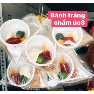 Combo bánh tráng chấm bơ 20b/240k