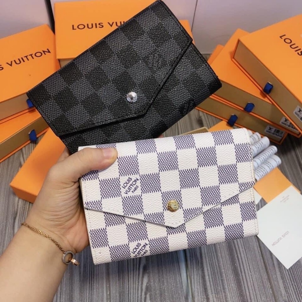 Ví Nữ Dáng Bì Thư Hàng Đẹp FullBox Đầy Đủ Nhiều Ngăn Tiện Lợi Size 16- Ví Nữ Thời Trang Chất Da Thật | BigBuy360 - bigbuy360.vn