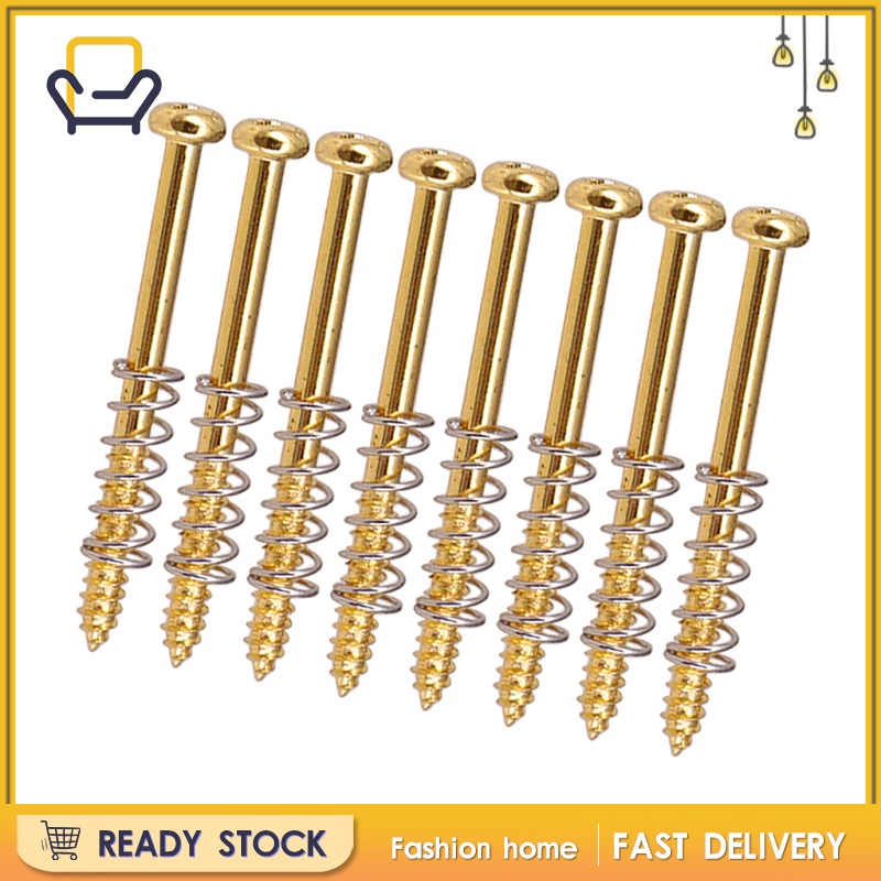 【Fashion home】 Electric Guitar Humbucker Pickup Screws&Springs for Guitar Bass Parts