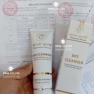 Sữa rửa mặt Peony White ❤❤ SRM da dầu mụn Peony White Bio Cleanser