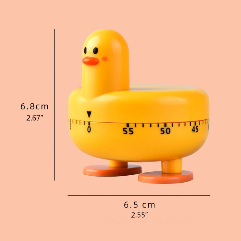 Đồng Hồ Hẹn Giờ Nấu Ăn Hình Chú Vịt Hoạt Hình Đáng Yêu