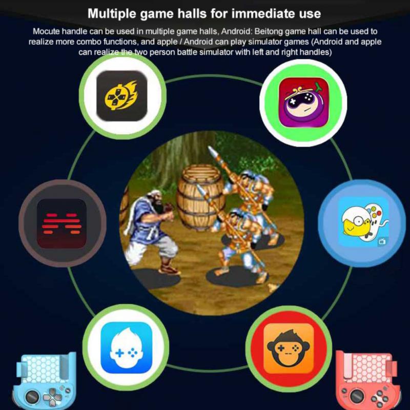 Tay Cầm Chơi Game PUBG Mocute 061 Kết Nối Bluetooth Không Dây Cho Điện Thoại -dc4931