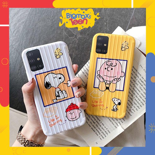 Ốp lưng samsung A70/A9 2018/A10/A7 2018/A51/A71/A50/A30S/A30/A20/A11/A21s/A31/j7 prime/M11/M21  Vali Charlie & snoopy