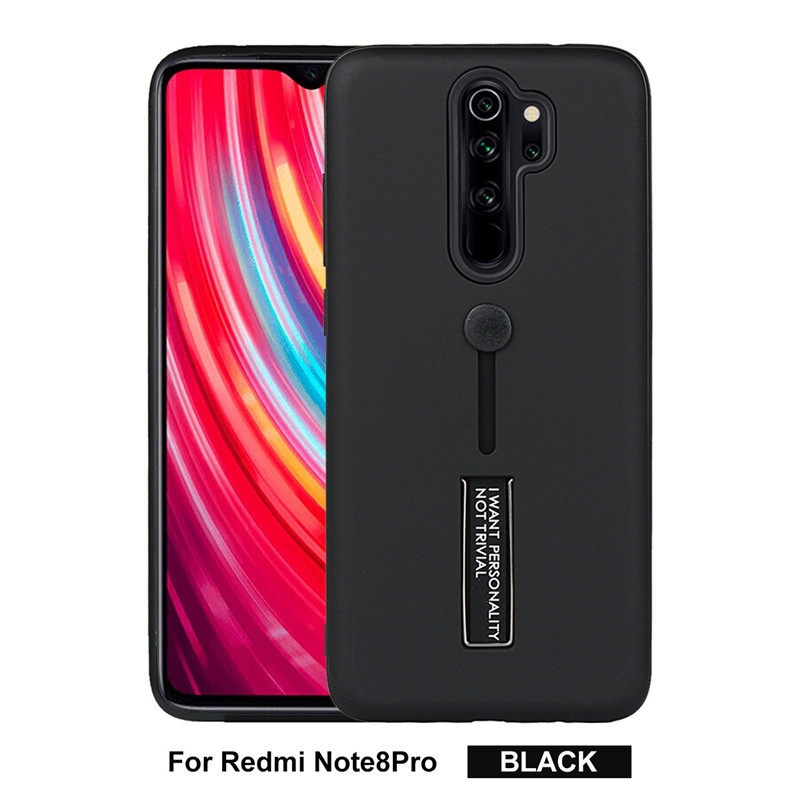 Xiaomi Redmi 8A Redmi 7 Redmi S2 Redmi 6 Pro Redmi 5 Note 5 Pro Redmi K30 K20 Pro Case Finger Loop Strap Cover Hide Kickstand Armor Shockproof DGX