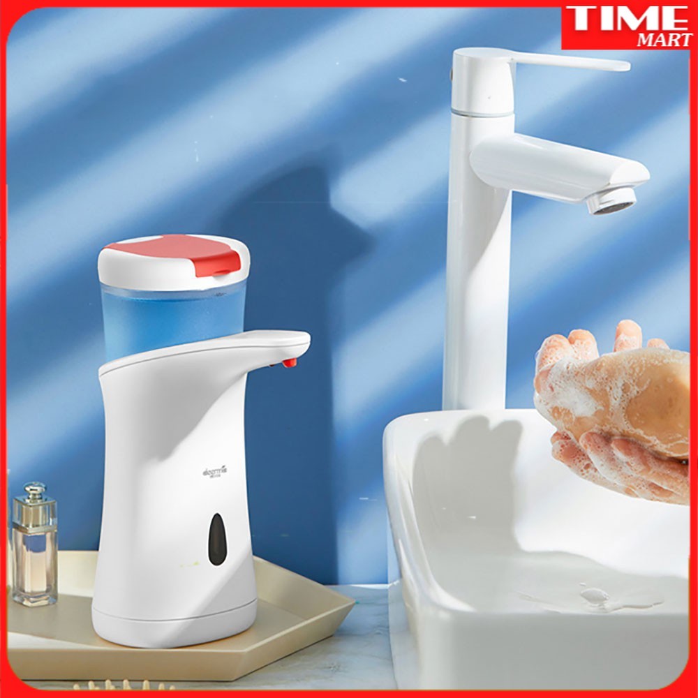 Máy lấy xà bông, xà phòng nước rửa tay tự động Deerma DEM-XS100 cảm ứng tiệm cận Xiaomi Youpin [TIME_MART siêu thị tiện