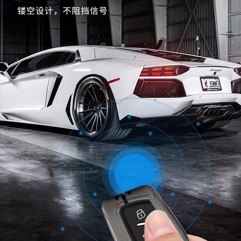 Ốp Bảo Vệ Chìa Khóa Xe Hơi Bằng Hợp Kim Kẽm Cao Cấp Cho Mg6 Zs Mingjue 5 Rongwei Rx5 Plus I6 I5 MG