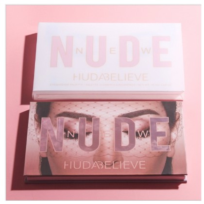 Bảng Phấn Mắt Nhũ New Nude Huda Believe Nội Địa Trung
