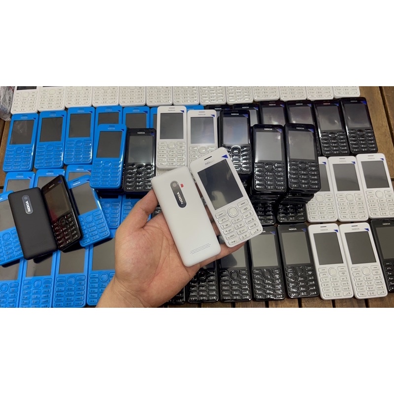 Điện Thoại Nokia 206 Hai Sim Loa To Bảo Hành 12 Tháng