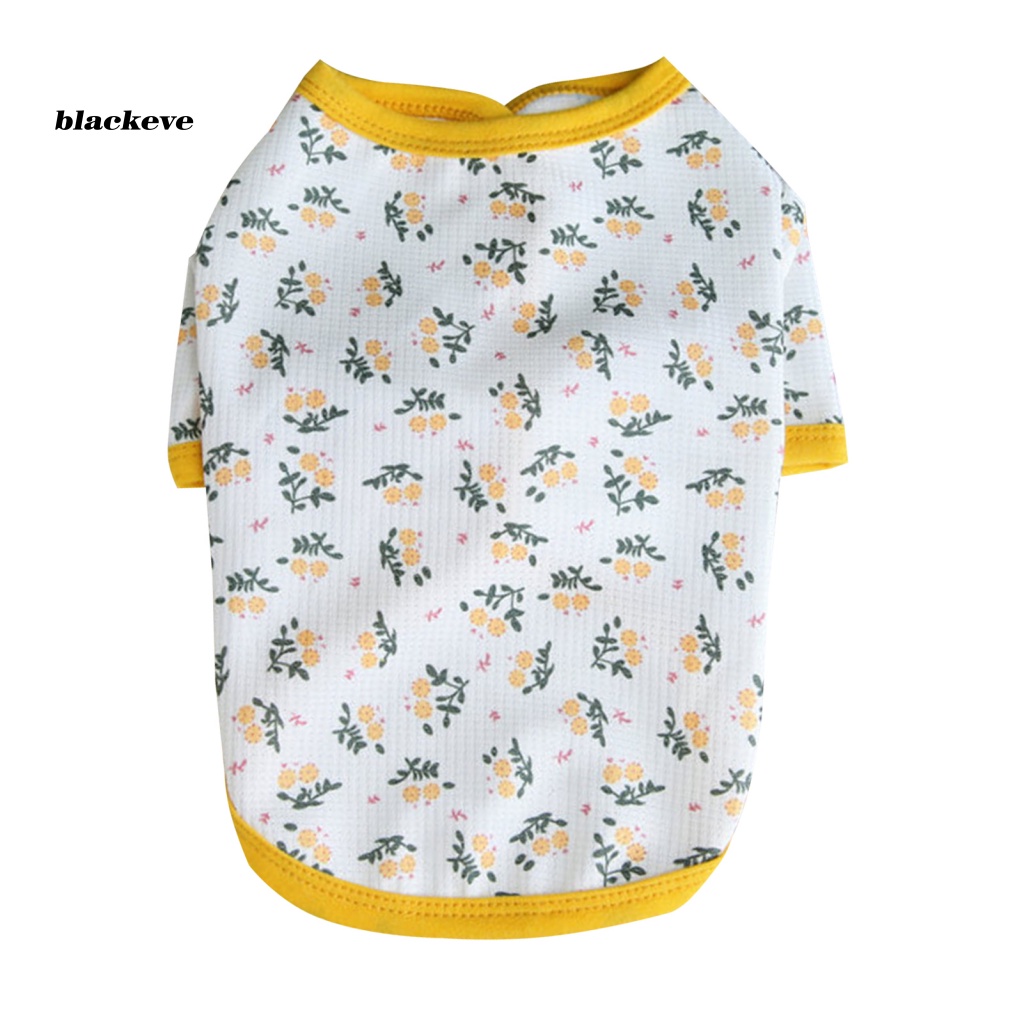 Áo Khoác Cardigan Mềm Mại Họa Tiết Hoa Xinh Xắn Cho Thú Cưng