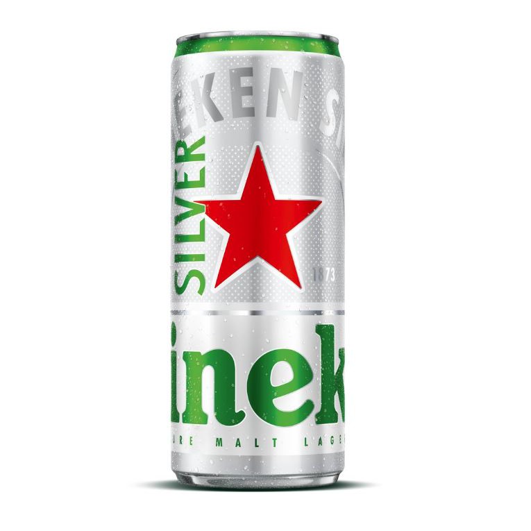 Thùng Bia Heineken Silver 24 Lon Cao 330ml