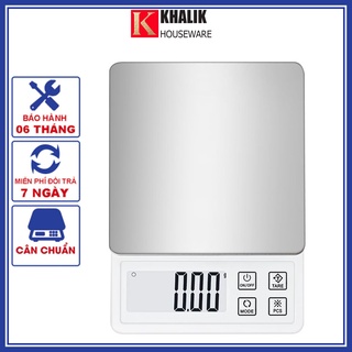 Mua Cân tiểu ly điện tử nhà bếp cao cấp KHALIK XY-8006 độ chính xác cao có chức năng trừ bì và đếm PCS cân thực phẩm