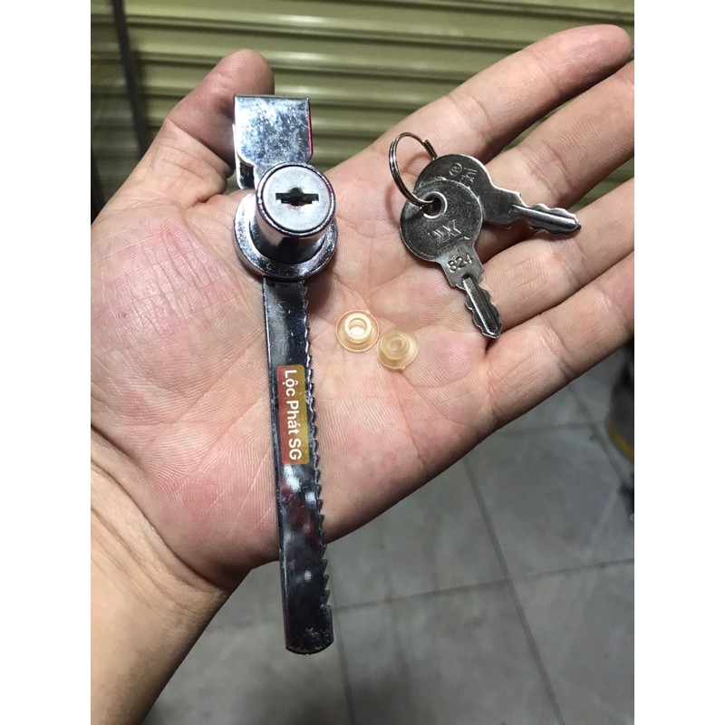 Khoá tủ kính - Khoá tủ kiếng lùa (14cm)