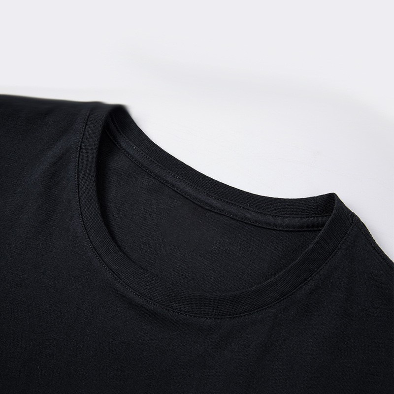 Áo thun phông nam tay lỡ unisex form rộng trơn chất cotton cổ tròn đẹp basic màu đen trắng FAVITI AP61 | BigBuy360 - bigbuy360.vn