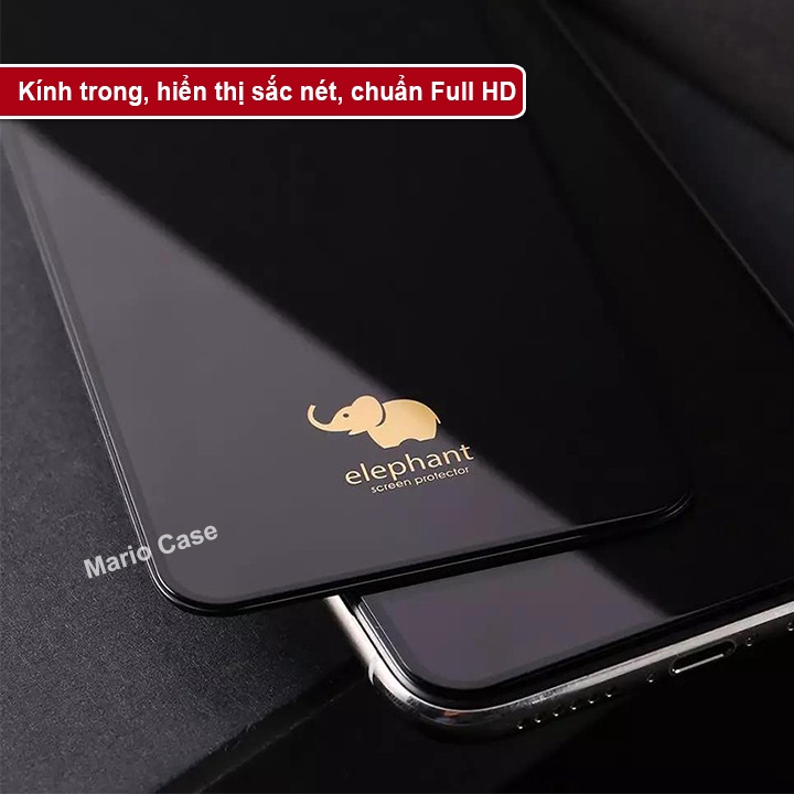 Kính cường lực iphone Con Voi WK Elephant cho 6/6s/6plus/6s plus/7/8/7plus/8plus/x/xs/xs max/11/12/13/pro/promax