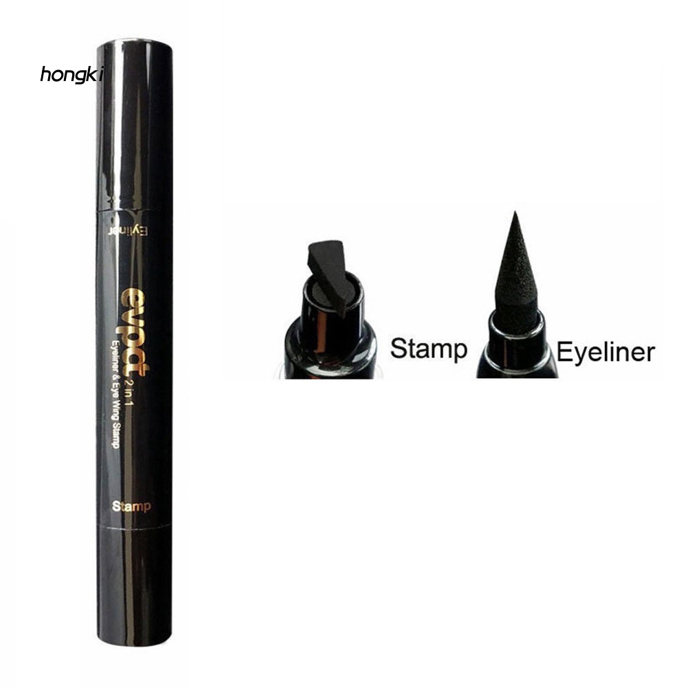 Bút kẻ mắt dạng lỏng hai đầu lâu trôi chống thấm nước không nhòe
 | BigBuy360 - bigbuy360.vn