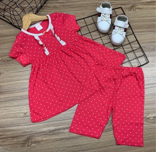 Bộ bé gái carter size đại