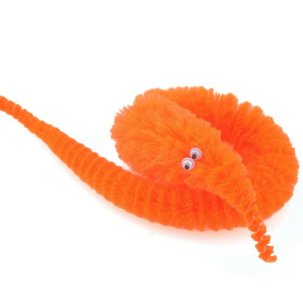 Set đồ chơi giun xoắn độc đáo vui nhộn mềm mại dành cho trẻ em/ mèo cưng