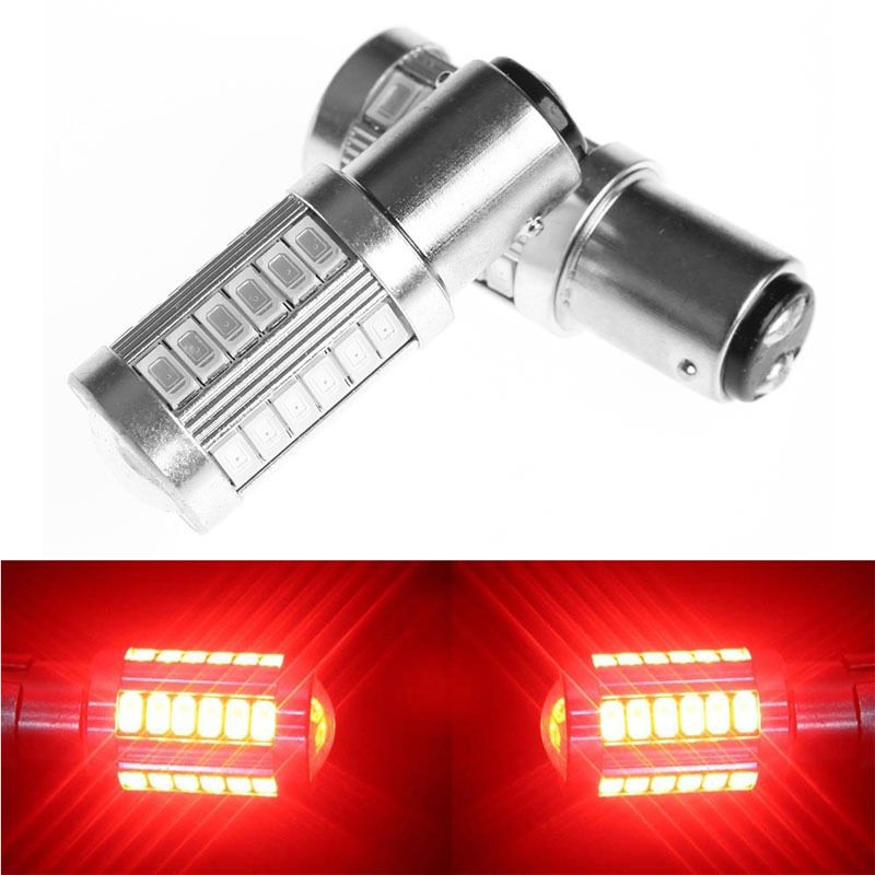 Đèn Led Chân 1157 - 33SMD 5630 Dạng Cầu Lồi Cho Xi Nhan, Báo Rẽ, Đèn Hậu, Đèn Lùi Cho ô tô, xe máy