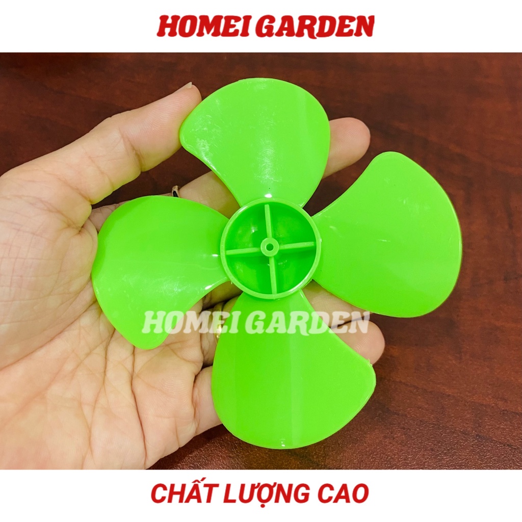 Cánh quạt nhựa mini 100mm trục 2mm mới 100% hàng tốt - HM0040