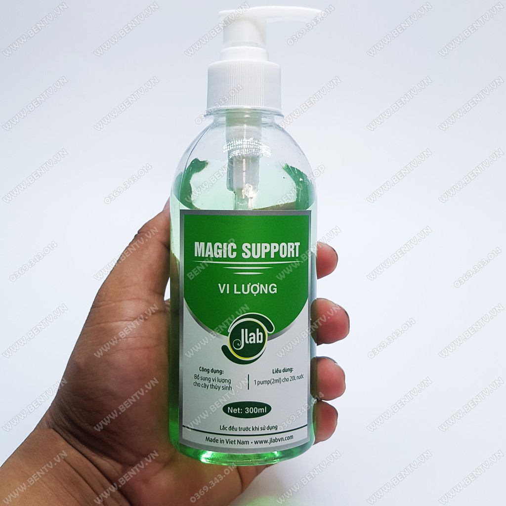 Jlab Magic Support - Bổ Sung Vi Lượng Cho Hồ Cá Cảnh