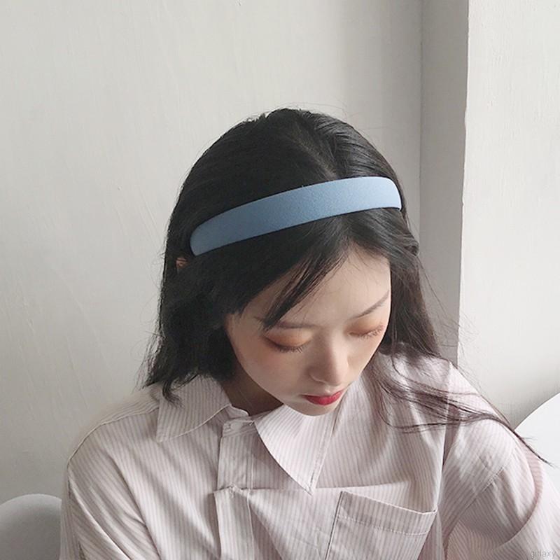 Băng Đô Vải Satin Màu Sắc Đa Dạng Phong Cách Nhật Bản