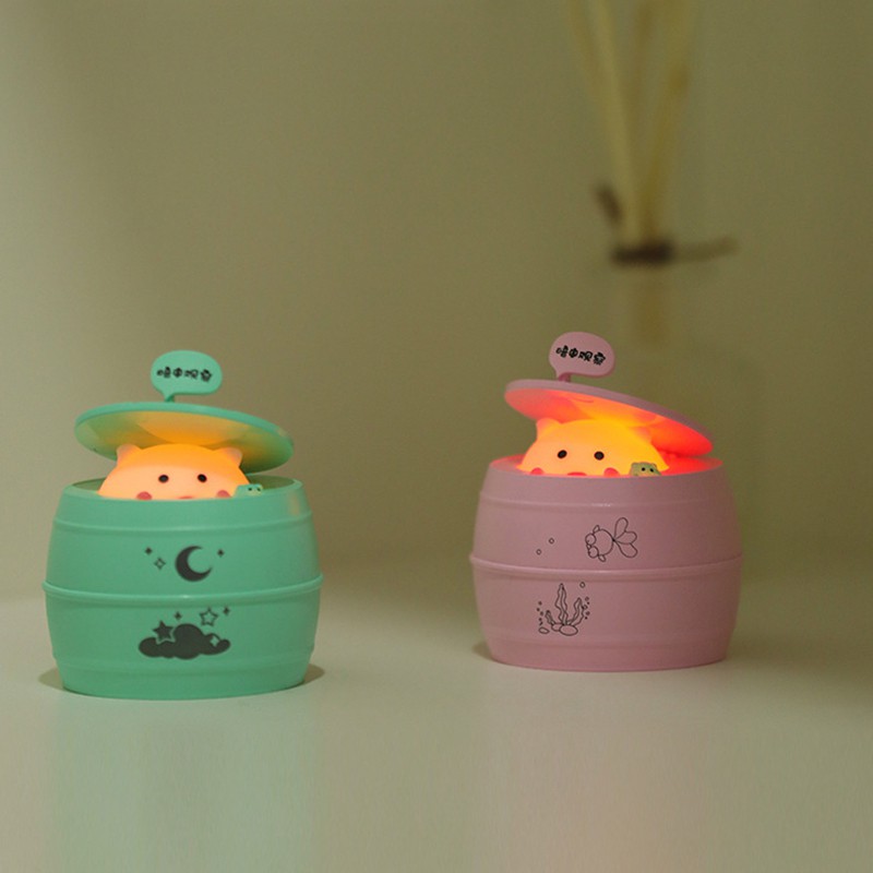 Fnelse Cute Pig Table Lamps