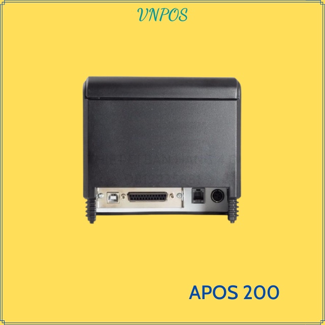 [NHẬP THIE9 GIẢM 9%] Máy in hoá đơn K80 APOS 200 USB in bill tính tiền POS từ các phần mềm bán hàng khổ giấy 80mm