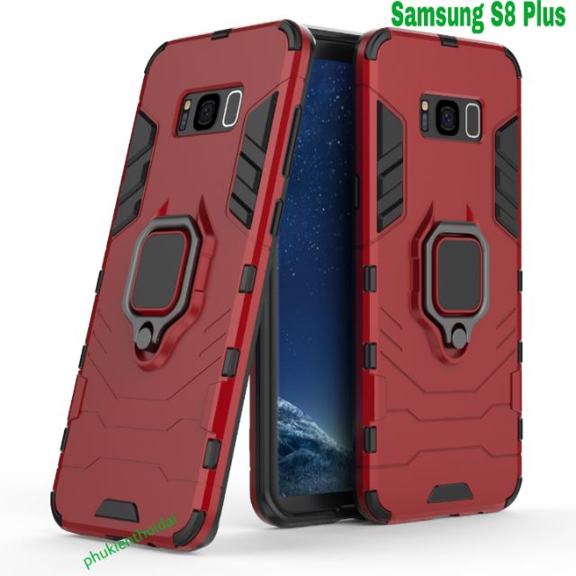 Ốp lưng Samsung S8 Plus / S10 Plus / S20 Plus chống sốc Iron Man Iring siêu bền giá đỡ xem phim