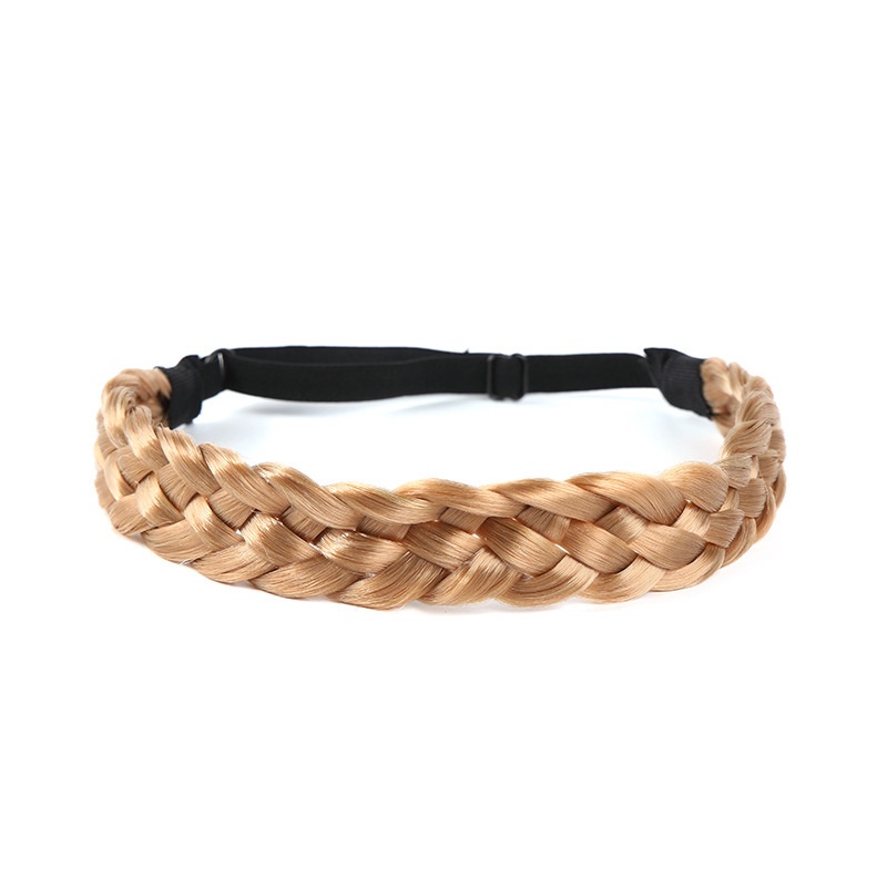 Băng đô kiểu bím tóc giả phong cách du mục thời trang cho nữ