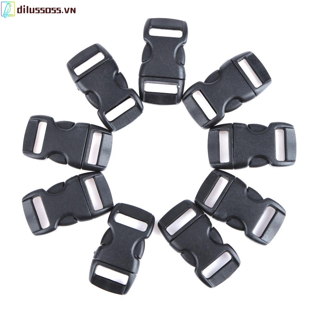 Bộ 50 khóa cài 10mm chuyên dụng cho vòng tay Paracord